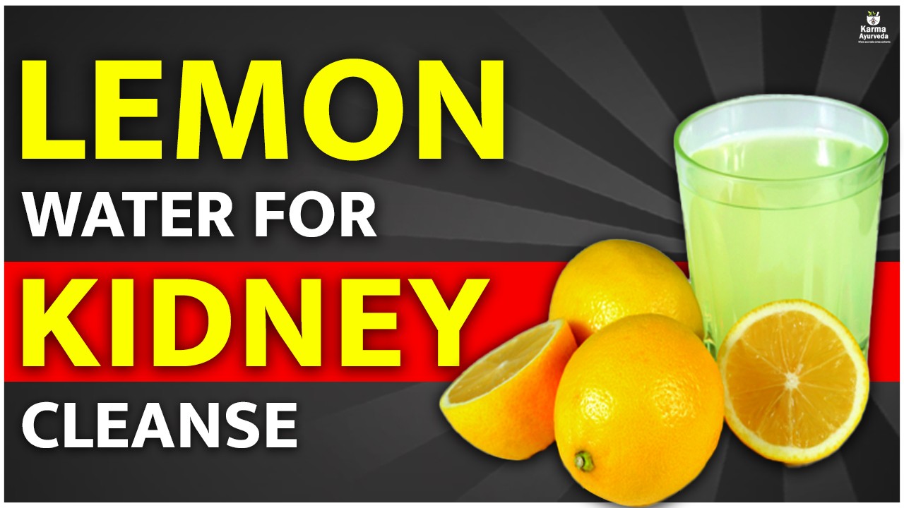 Is lemon water good for kidneys?