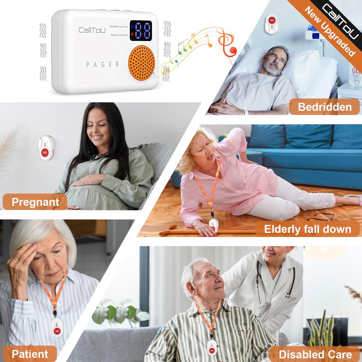 CallToU Caregiver Pager: Trusted by Over a Million Families