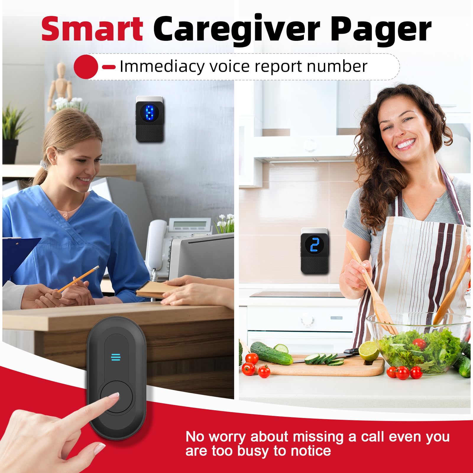 Wireless Caregiver Pager: A Vital Resource for Seniors