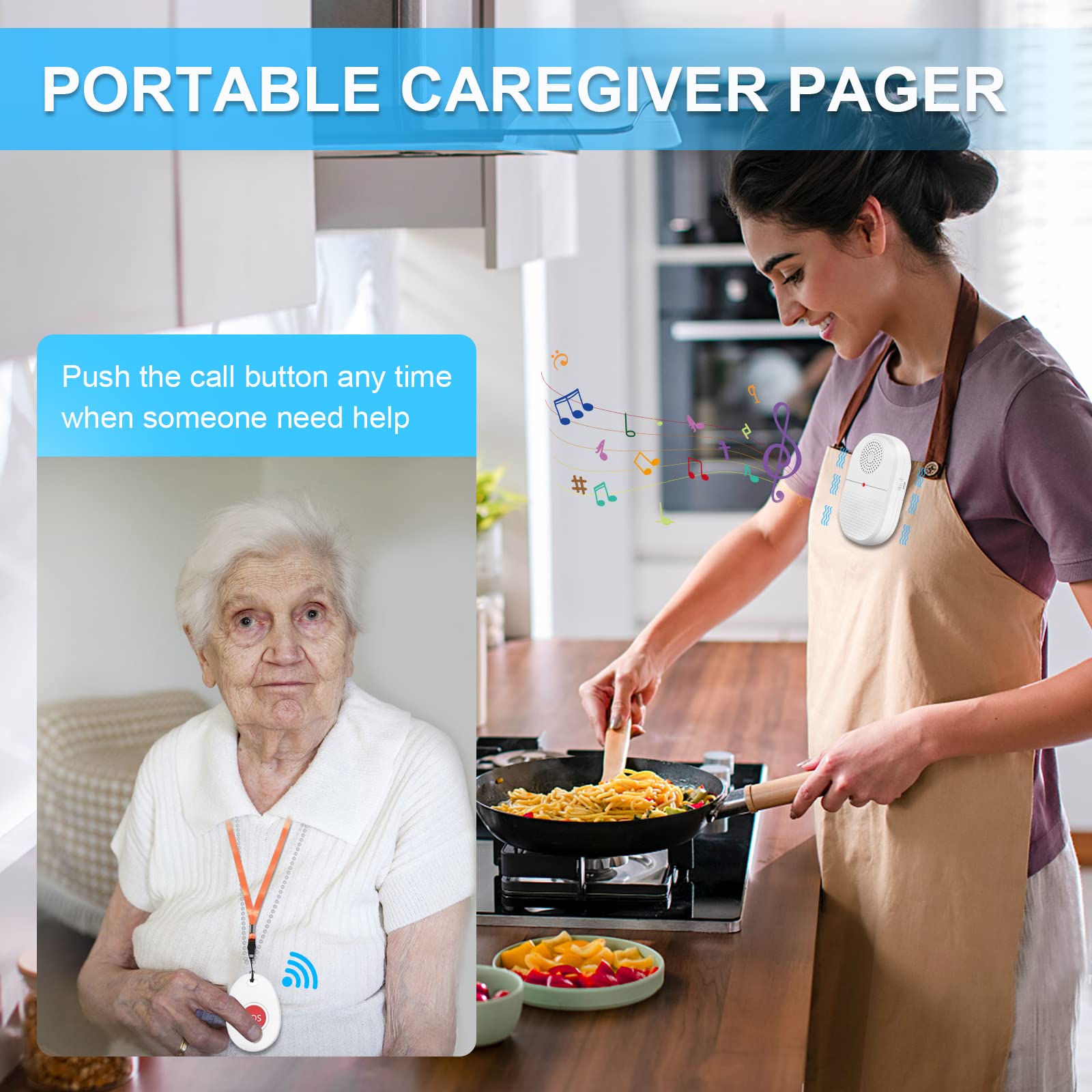 Wireless Caregiver Pager: A Reliable Home Care Solution