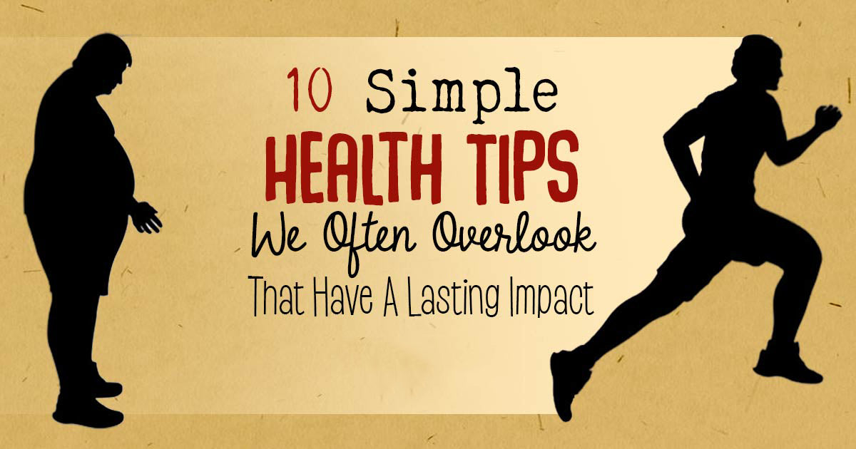 Simple Tips to Improve Your Health