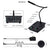 Calltou Window Speaker Intercom System – Dual-Way Anti-Interference Microphone & Speaker for Bank, Office, Business, Hospital