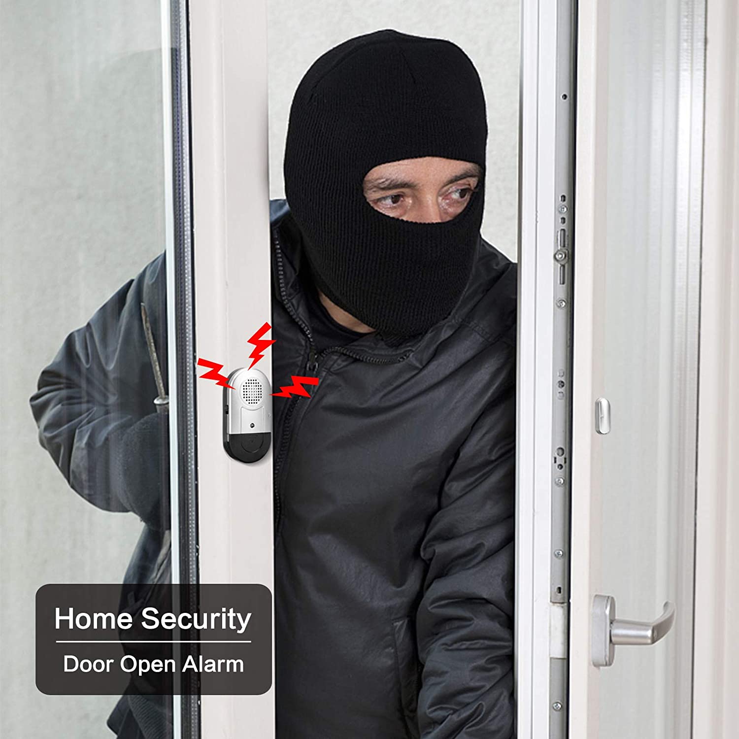 Alarme intrusion (1 jeu) detection ouverture porte sonore ham103