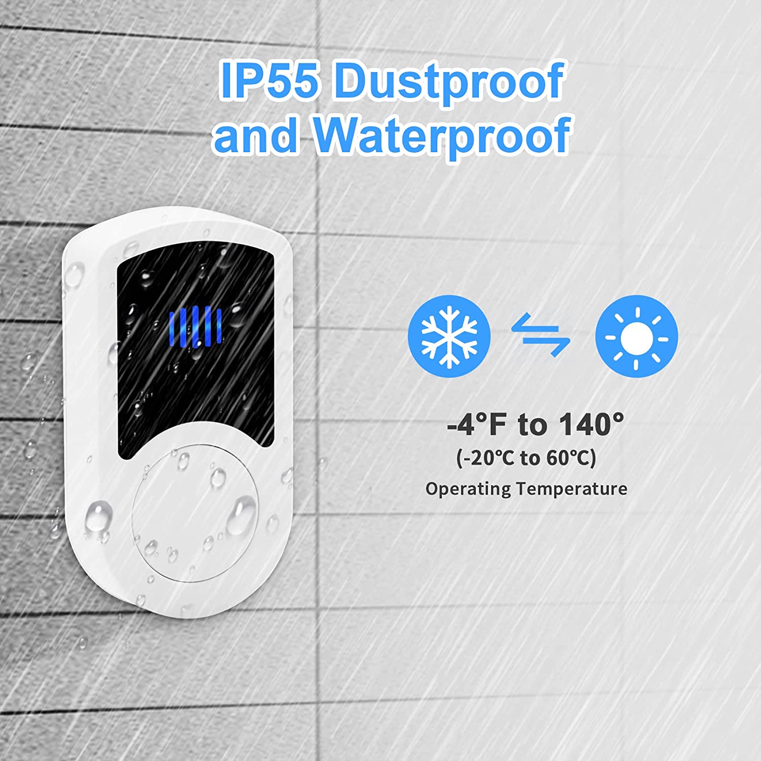 Wireless Doorbell Doorbell Waterproof