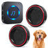 CallToU Dog Door Bell for Potty Training Wireless Doggie Door Bell for Dog Puppy Training Sliding Door